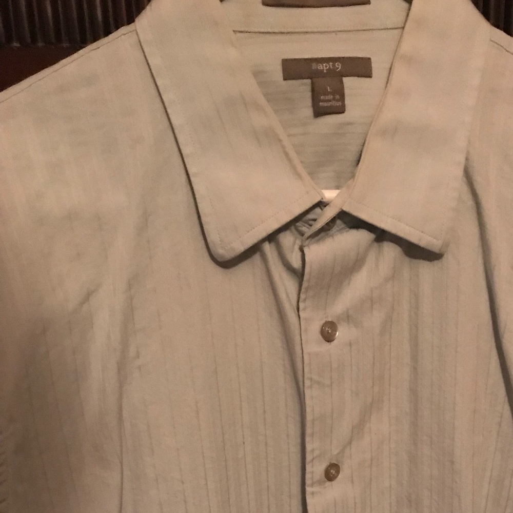 Blueish button down